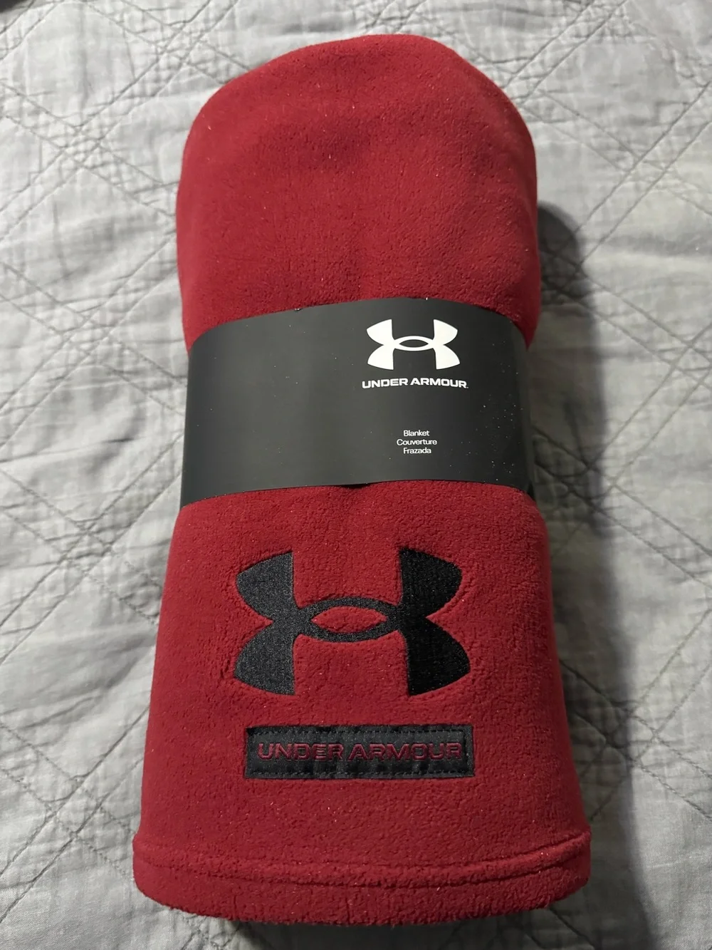Under Armour Red Fleece Blanket